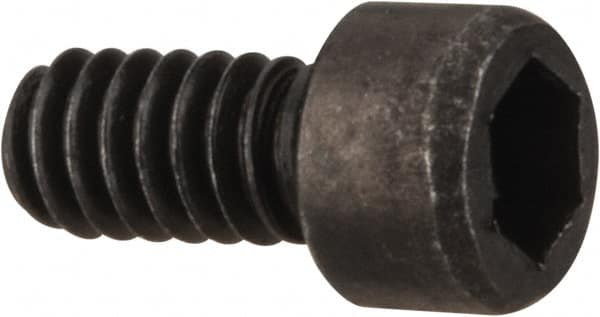 Value Collection - #2-56 UNC Hex Socket Drive, Socket Cap Screw - Alloy Steel, Black Oxide Finish, Fully Threaded, 5/32" Length Under Head - Benchmark Tooling