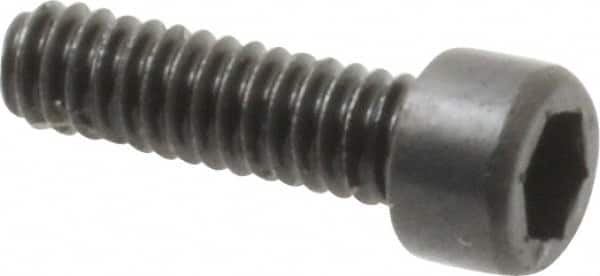 Value Collection - #2-56 UNC Hex Socket Drive, Socket Cap Screw - Alloy Steel, Black Oxide Finish, Fully Threaded, 5/16" Length Under Head - Benchmark Tooling