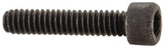 Value Collection - #2-56 UNC Hex Socket Drive, Socket Cap Screw - Alloy Steel, Black Oxide Finish, Fully Threaded, 7/16" Length Under Head - Benchmark Tooling