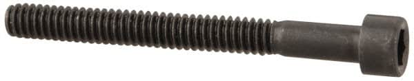 Value Collection - #2-56 UNC Hex Socket Drive, Socket Cap Screw - Alloy Steel, Black Oxide Finish, Partially Threaded, 7/8" Length Under Head - Benchmark Tooling