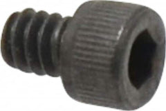 Value Collection - #6-32 UNC Hex Socket Drive, Socket Cap Screw - Alloy Steel, Black Oxide Finish, Fully Threaded, 3/16" Length Under Head - Benchmark Tooling