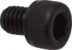 Value Collection - #10-32 UNF Hex Socket Drive, Socket Cap Screw - Alloy Steel, Black Oxide Finish, Fully Threaded, 1/4" Length Under Head - Benchmark Tooling