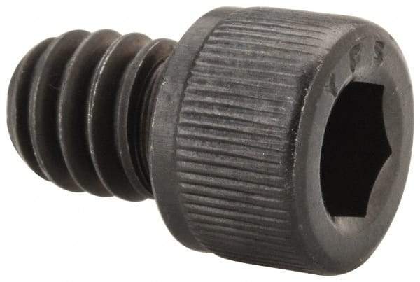 Value Collection - 1/4-20 UNC Hex Socket Drive, Socket Cap Screw - Alloy Steel, Black Oxide Finish, Fully Threaded, 5/16" Length Under Head - Benchmark Tooling