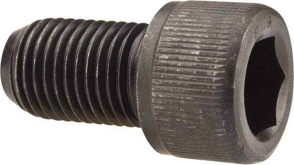 Value Collection - 3/8-24 UNF Hex Socket Drive, Socket Cap Screw - Alloy Steel, Black Oxide Finish, Fully Threaded, 5/8" Length Under Head - Benchmark Tooling