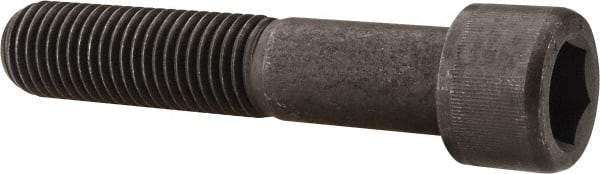 Value Collection - 7/8-9 UNC Hex Socket Drive, Socket Cap Screw - Alloy Steel, Black Oxide Finish, Partially Threaded, 4-1/2" Length Under Head - Benchmark Tooling