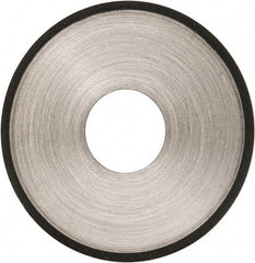 Made in USA - 4" Diam x 1-1/4" Hole x 1/16" Thick, 120 Grit Surface Grinding Wheel - Type 1A1, Fine Grade - Benchmark Tooling