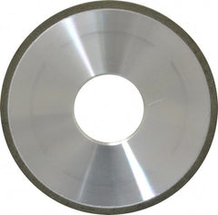 Made in USA - 4" Diam x 1-1/4" Hole x 1/8" Thick, 120 Grit Surface Grinding Wheel - Benchmark Tooling