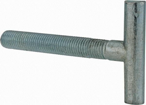 Gibraltar - 5/16-24, 2" Thread Length, Zinc Plated, Steel T Strap Bolt - 2-1/2" Length Under Head, Grade 5, 1-1/2" Head Width x 5/16" Head Height - Benchmark Tooling