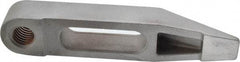 Mitee-Bite - 5/8-11 Stud, Stainless Steel, Plain Strap Clamp - 1-1/2" Travel, 6" OAL x 1.2" Wide x 0.8594" High, Tapered Nose - Benchmark Tooling