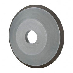 Made in USA - 6" Diam, 1-1/4" Hole Size, 3/4" Overall Thickness, 150 Grit, Type 15 Tool & Cutter Grinding Wheel - Very Fine Grade, Diamond - Benchmark Tooling