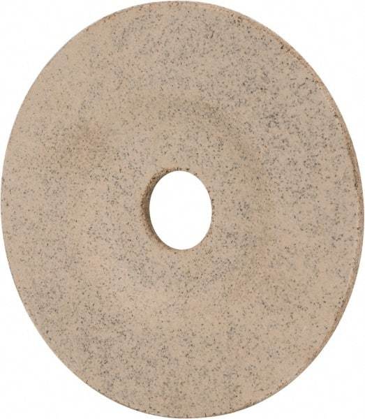 Cratex - 36 Grit, 4-1/2" Wheel Diam, 1/8" Wheel Thickness, 7/8" Arbor Hole, Type 27 Depressed Center Wheel - Aluminum Oxide, Compatible with Angle Grinder - Benchmark Tooling