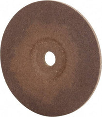 Cratex - 24 Grit, 7" Wheel Diam, 1/4" Wheel Thickness, 7/8" Arbor Hole, Type 27 Depressed Center Wheel - Aluminum Oxide, Resinoid Bond, Compatible with Angle Grinder - Benchmark Tooling