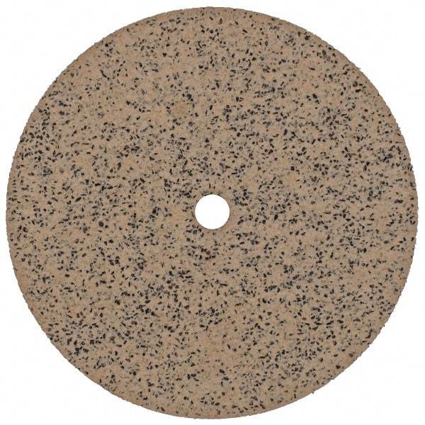 Cratex - 3" Diam 1/4" Hole 36 Grit Fiber Disc - Very Coarse Grade, Aluminum Oxide - Benchmark Tooling