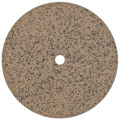 Cratex - 3" Diam 1/4" Hole 36 Grit Fiber Disc - Very Coarse Grade, Aluminum Oxide - Benchmark Tooling