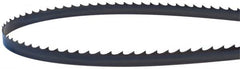 Lenox - 14 TPI, 8' Long x 1/2" Wide x 0.025" Thick, Welded Band Saw Blade - Carbon Steel, Toothed Edge, Raker Tooth Set, Flexible Back, Contour Cutting - Benchmark Tooling