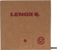 Lenox - 1/2" x 100' x 0.035" Bi-Metal Band Saw Blade Coil Stock - 6 TPI, Toothed Edge, Hook Form, Lenox Set Set, Flexible Back, Constant Pitch, Contour Cutting - Benchmark Tooling