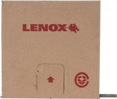 Lenox - 1/2" x 100' x 0.035" Bi-Metal Band Saw Blade Coil Stock - 4 TPI, Toothed Edge, Hook Form, Lenox Set Set, Flexible Back, Constant Pitch, Contour Cutting - Benchmark Tooling