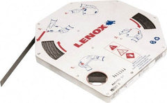 Lenox - 1/2" x 100' x 0.025" Bi-Metal Band Saw Blade Coil Stock - 14 to 18 TPI, Toothed Edge, Wavy Set, Flexible Back, Variable Pitch, Contour Cutting - Benchmark Tooling