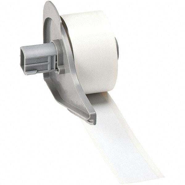 Brady - 600" Long, White Vinyl Tape - For BMP71 Label Printer - Benchmark Tooling