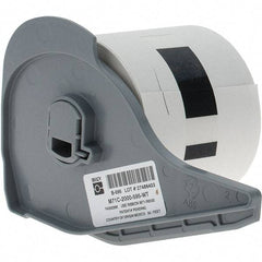 Brady - 600" Long, Vinyl Tape - 2"X50 WHITE VINYL LABEL FILM - Benchmark Tooling