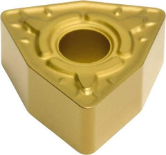 Sumitomo - WNMG333 EGE Grade AC820P Carbide Turning Insert - Al2O3 Finish, 80° Trigon, 3/8" Inscr Circle, 3/16" Thick, 3/64" Corner Radius - Benchmark Tooling