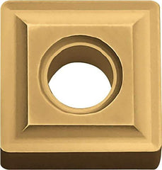 Kyocera - SNMG432 Grade CA5525 Carbide Turning Insert - TiCN/Al2O3/TiN Finish, 90° Square, 1/2" Inscr Circle, 3/16" Thick, 1/32" Corner Radius - Benchmark Tooling
