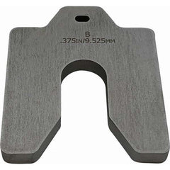 Maudlin Products - Metal Shim Stock Type: Slotted Shim Material: Stainless Steel - Benchmark Tooling