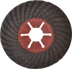 Value Collection - 4-1/2" Diam 7/8" Hole 36 Grit Fiber Disc - Very Coarse Grade, Aluminum Oxide, 13,300 Max RPM - Benchmark Tooling
