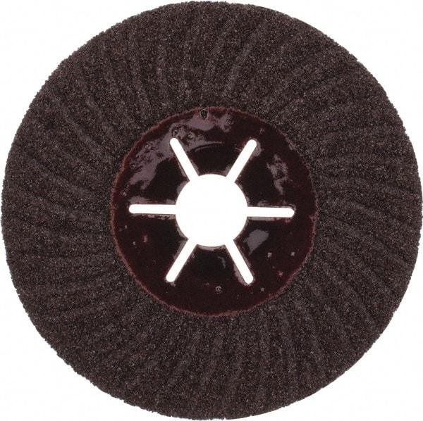 Value Collection - 5" Diam 7/8" Hole 36 Grit Fiber Disc - Very Coarse Grade, Aluminum Oxide, 12,000 Max RPM - Benchmark Tooling
