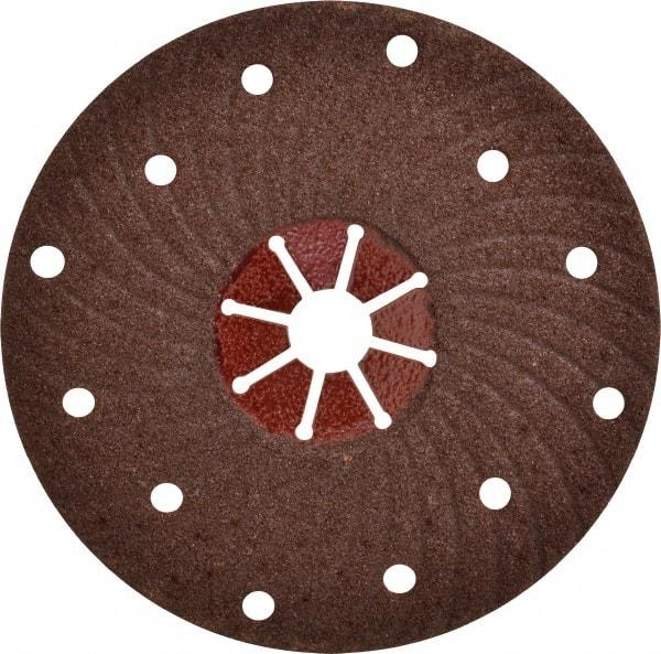 Value Collection - 7" Diam 7/8" Hole 60 Grit Fiber Disc - Medium Grade, Aluminum Oxide, 8,500 Max RPM - Benchmark Tooling