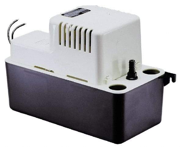 Little Giant Pumps - 1 Gallon Tank Capacity, 115 Volt, 45 Shutoff Pump, Condensate System - Benchmark Tooling