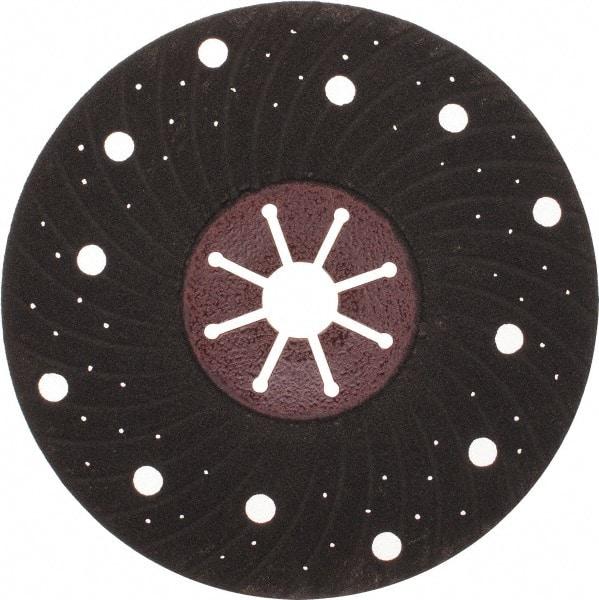 Value Collection - 7" Diam 7/8" Hole 120 Grit Fiber Disc - Fine Grade, Silicon Carbide, 8,500 Max RPM - Benchmark Tooling
