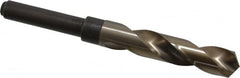 Chicago-Latrobe - 11/16" Drill, 118° Point, Cobalt Silver Deming & Reduced Shank Drill Bit - Oxide/Gold Finish, 6" OAL, Straight Shank, 3-1/8" Flute Length, Right Hand Cut, Split Point, Spiral Flute, Regular Spiral - Benchmark Tooling