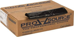 PRO-SOURCE - 1.35 mil Thick, Heavy-Duty Trash Bags - 33" Wide x 40" High, Black - Benchmark Tooling