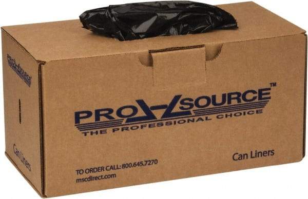 PRO-SOURCE - 1.55 mil Thick, Heavy-Duty Trash Bags - 39" Wide x 46" High, Black - Benchmark Tooling