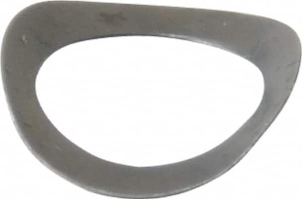 Gardner Spring - 1/4" Bolt, 0.269" ID, Grade 1074 Steel, Curved Disc Spring - 0.423" OD, 0.07" High, 0.007" Thick - Benchmark Tooling