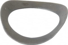 Gardner Spring - 1/4" Bolt, 0.269" ID, Grade 1074 Steel, Curved Disc Spring - 0.423" OD, 0.07" High, 0.007" Thick - Benchmark Tooling
