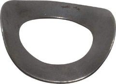 Gardner Spring - 1/4" Bolt, 0.265" ID, Grade 1074 Steel, Curved Disc Spring - 0.49" OD, 0.091" High, 0.008" Thick - Benchmark Tooling