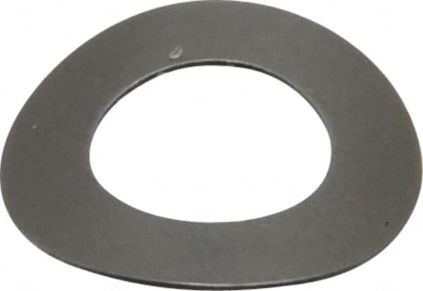 Gardner Spring - 1/4" Bolt, 0.265" ID, Grade 1074 Steel, Curved Disc Spring - 0.49" OD, 1/16" High, 0.011" Thick - Benchmark Tooling