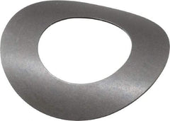 Gardner Spring - 3/8" Bolt, 0.395" ID, Grade 1074 Steel, Curved Disc Spring - 0.735" OD, 0.129" High, 0.011" Thick - Benchmark Tooling