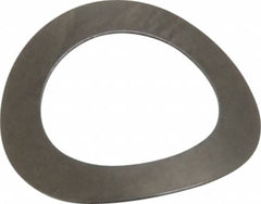 Gardner Spring - 1/4" Bolt, 0.269" ID, Grade 301 Stainless Steel, Curved Disc Spring - 0.423" OD, 0.07" High, 0.007" Thick - Benchmark Tooling