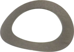 Gardner Spring - 1/4" Bolt, 0.269" ID, Grade 301 Stainless Steel, Curved Disc Spring - 0.423" OD, 0.055" High, 0.008" Thick - Benchmark Tooling
