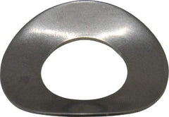 Gardner Spring - 1/4" Bolt, 0.265" ID, Grade 301 Stainless Steel, Curved Disc Spring - 0.551" OD, 0.06" High, 0.015" Thick - Benchmark Tooling