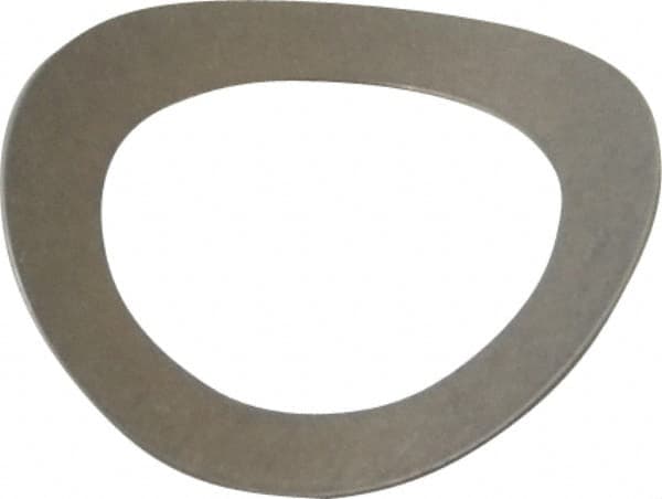 Gardner Spring - 3/8" Bolt, 0.4" ID, Grade 301 Stainless Steel, Curved Disc Spring - 0.612" OD, 0.098" High, 0.009" Thick - Benchmark Tooling