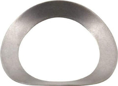 Gardner Spring - 1/2" Bolt, 17/32" ID, Grade 301 Stainless Steel, Curved Disc Spring - 0.795" OD, 0.129" High, 0.011" Thick - Benchmark Tooling