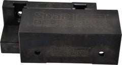 Snap Jaws - 6" Wide x 2-1/2" High x 2-1/2" Thick, Step Vise Jaw - Soft, Steel, Fixed Jaw, Compatible with 6" Vises - Benchmark Tooling