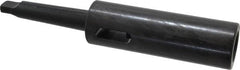 Collis Tool - MT3 Inside Morse Taper, MT2 Outside Morse Taper, Extension Morse Taper to Morse Taper - 7-3/4" OAL, Steel - Exact Industrial Supply