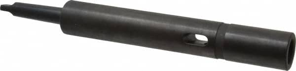 Collis Tool - MT4 Inside Morse Taper, MT3 Outside Morse Taper, Extension Morse Taper to Morse Taper - 15-15/16" OAL, Steel - Exact Industrial Supply