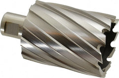 Hougen - 1.8898" Cutter Diam x 50mm Deep High Speed Steel Annular Cutter - Benchmark Tooling