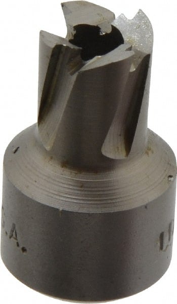 Hougen - 11/32" Diam x 1/4" Deep High Speed Steel Annular Cutter - Benchmark Tooling